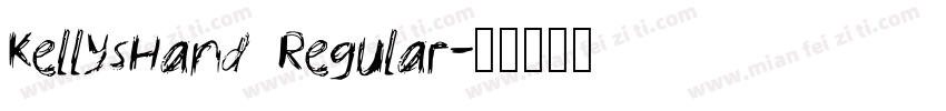 KellysHand Regular字体转换
